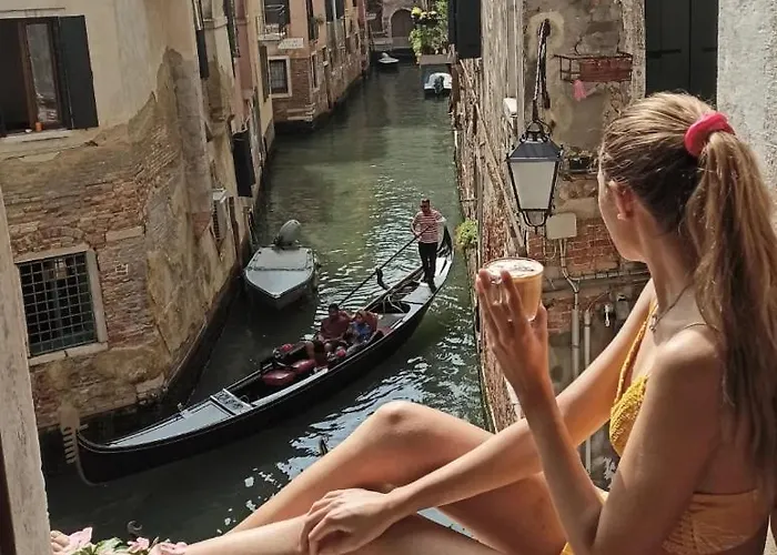 ベッド・アンド・ブレックファスト Dimora Al Doge Beato Vista Canale ヴェネツィア